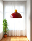 Dome-Shaped Pendant Lamp