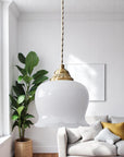 Bell-shaped Pendant Lamp