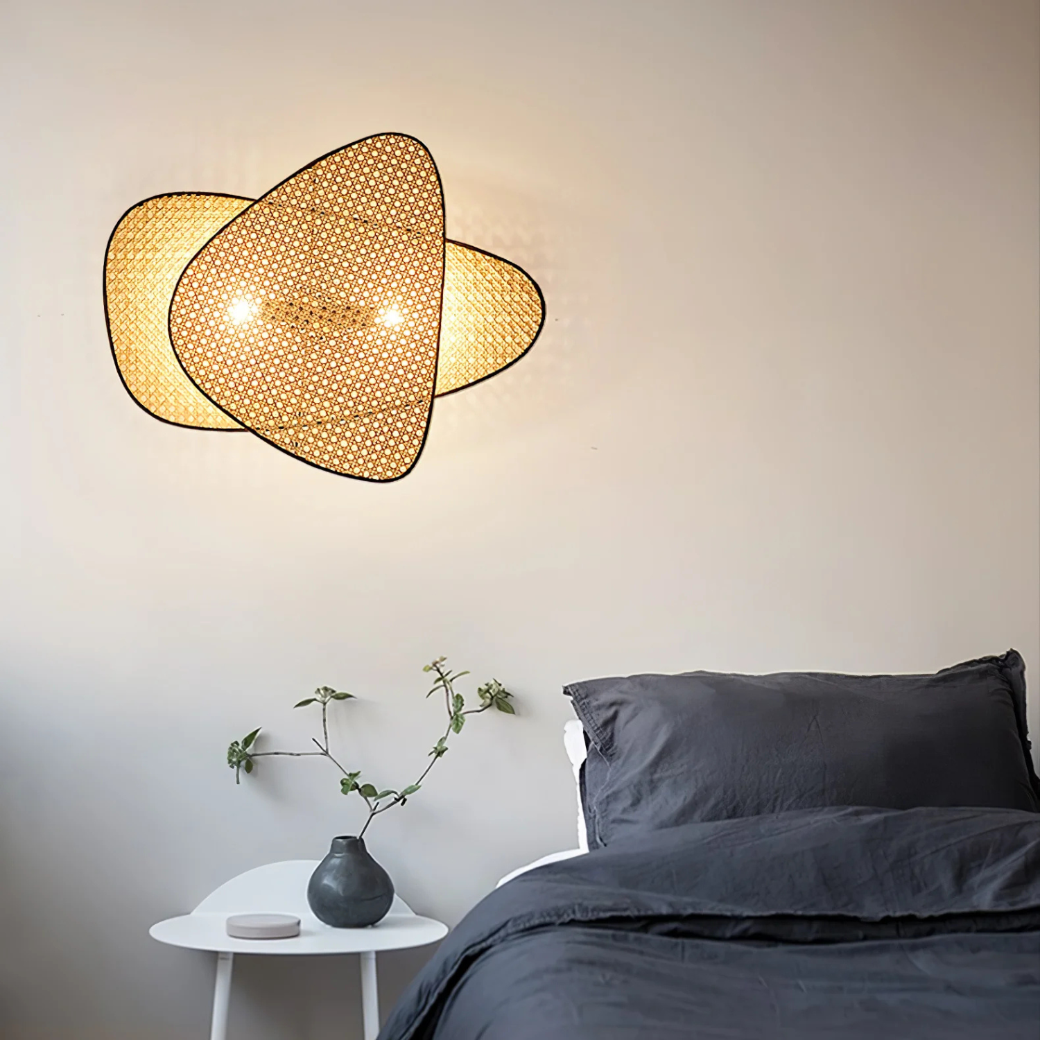 Rattan Wall Lamp