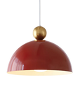 Dome-Shaped Pendant Lamp