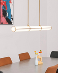 Elongated Cylinder Pendant Lamp