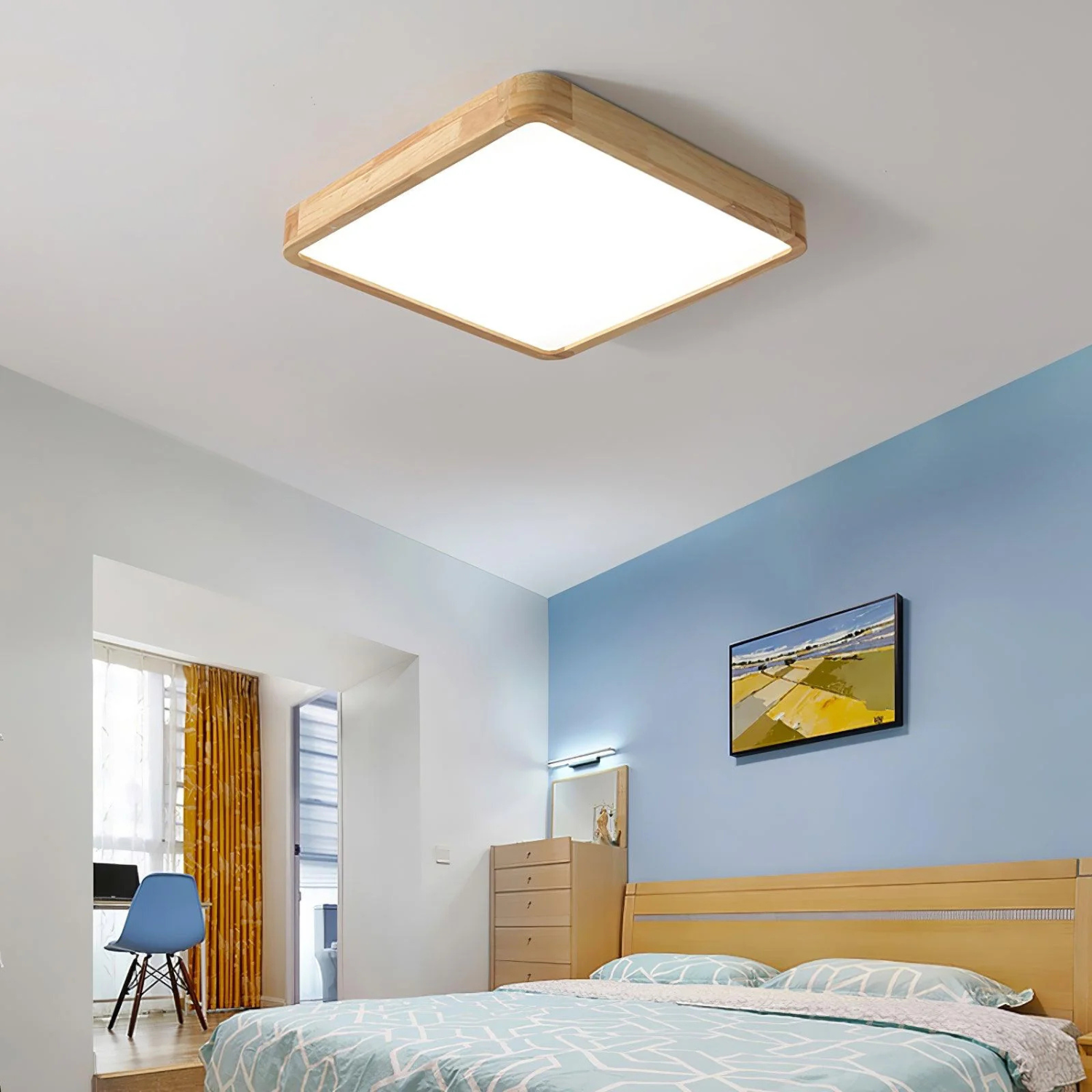Wooden Ceiling Lamp