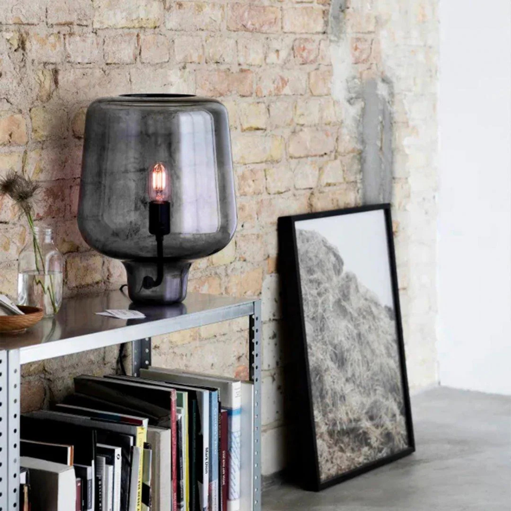 Minimalist Glass Table Lamp