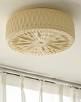 Engraved Crystal Ceiling Lamp