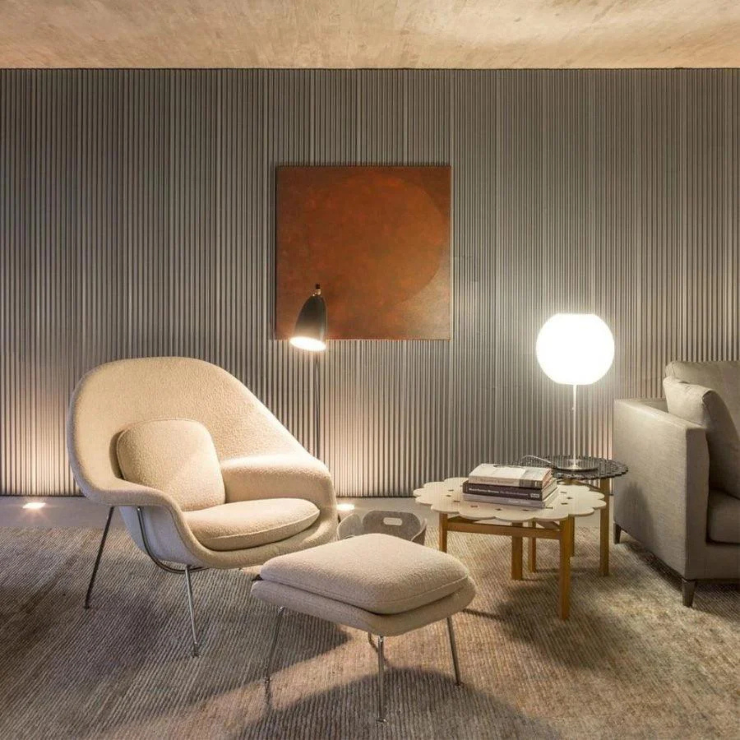 Minimalist Organic Table Lamp