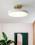 Scandinavian-Japandi Flush Ceiling Lamp