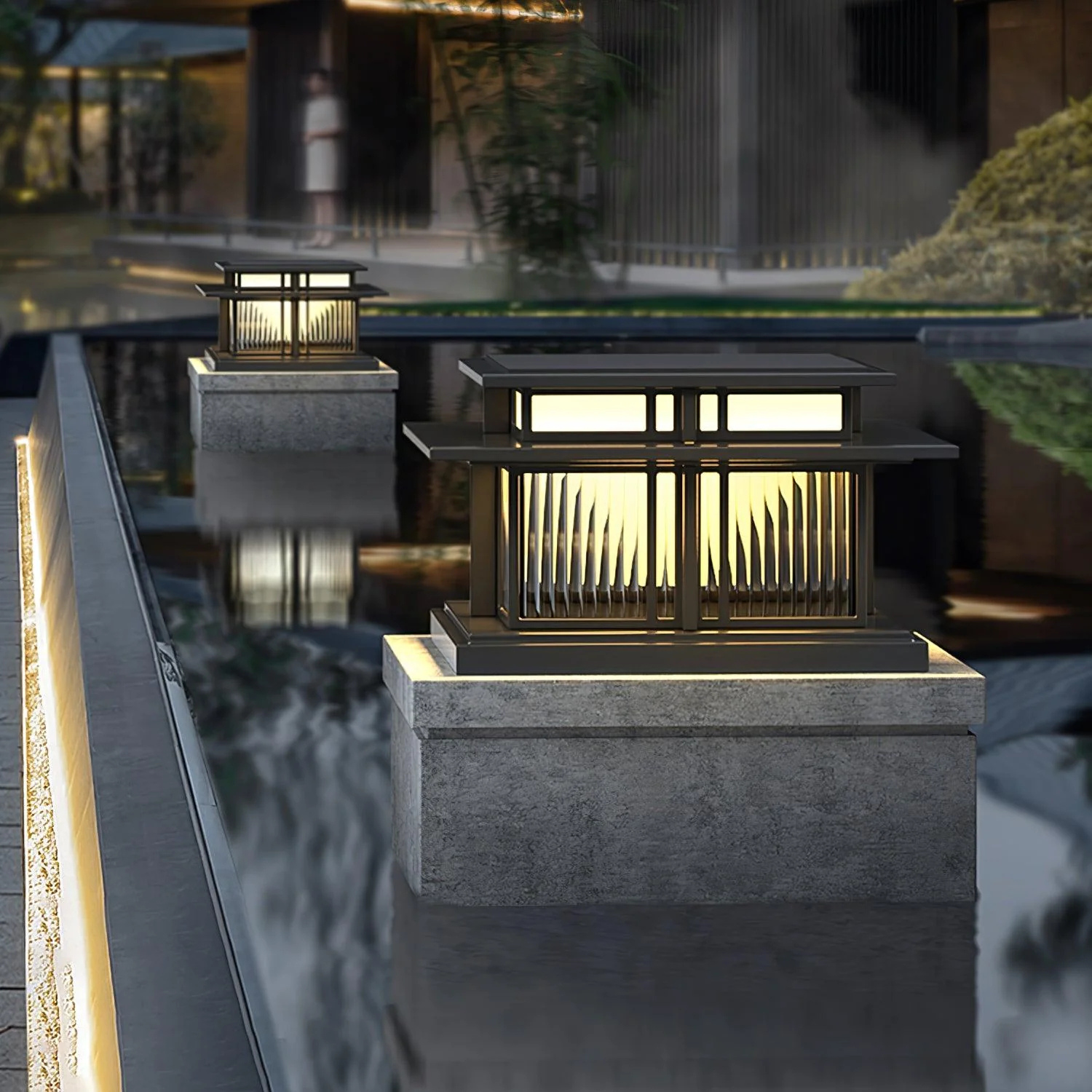 Architectural Outdoor Wall Lantern