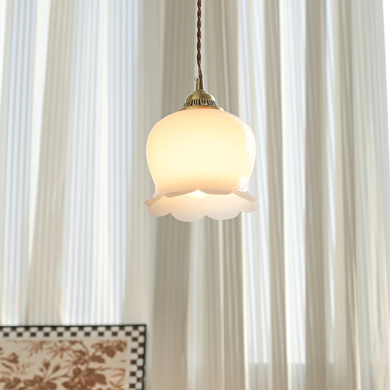 Bell-shaped Pendant Lamp