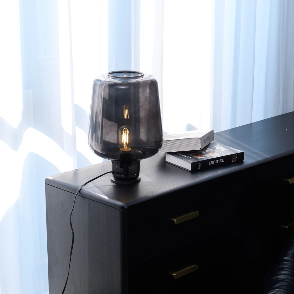 Minimalist Glass Table Lamp