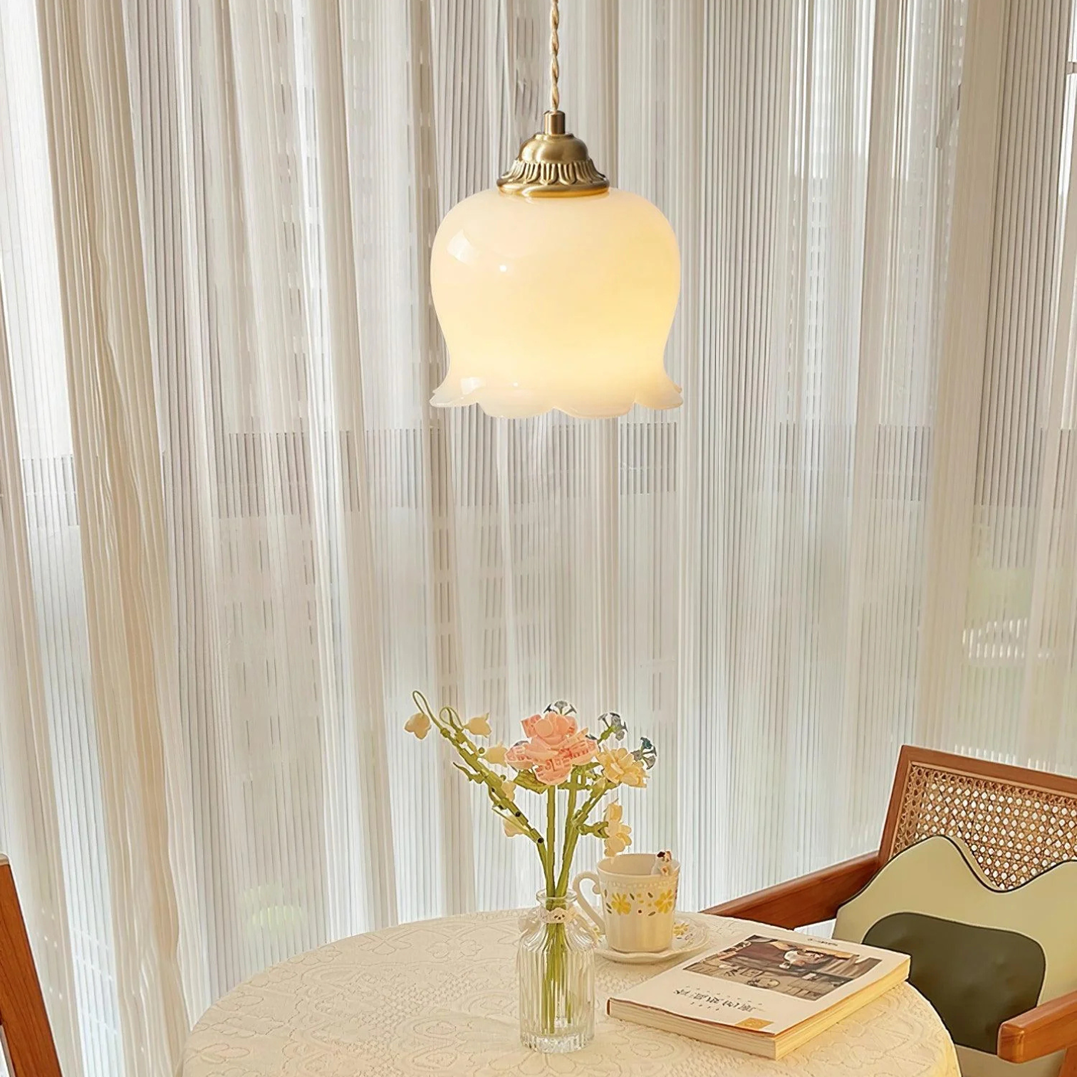 Bell-shaped Pendant Lamp