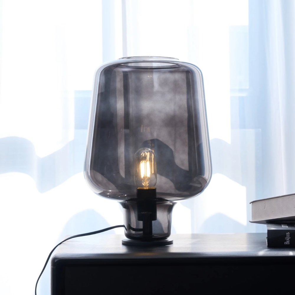 Minimalist Glass Table Lamp