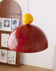 Dome-Shaped Pendant Lamp