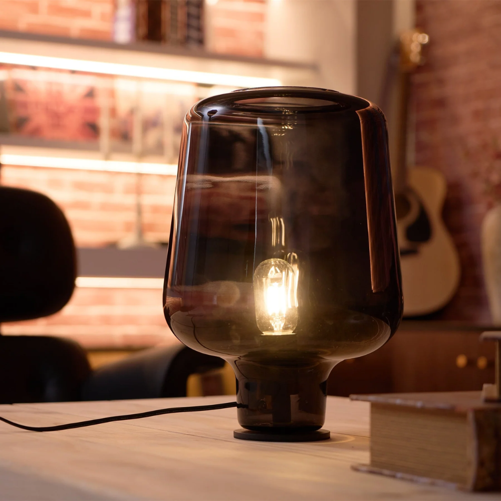 Minimalist Glass Table Lamp