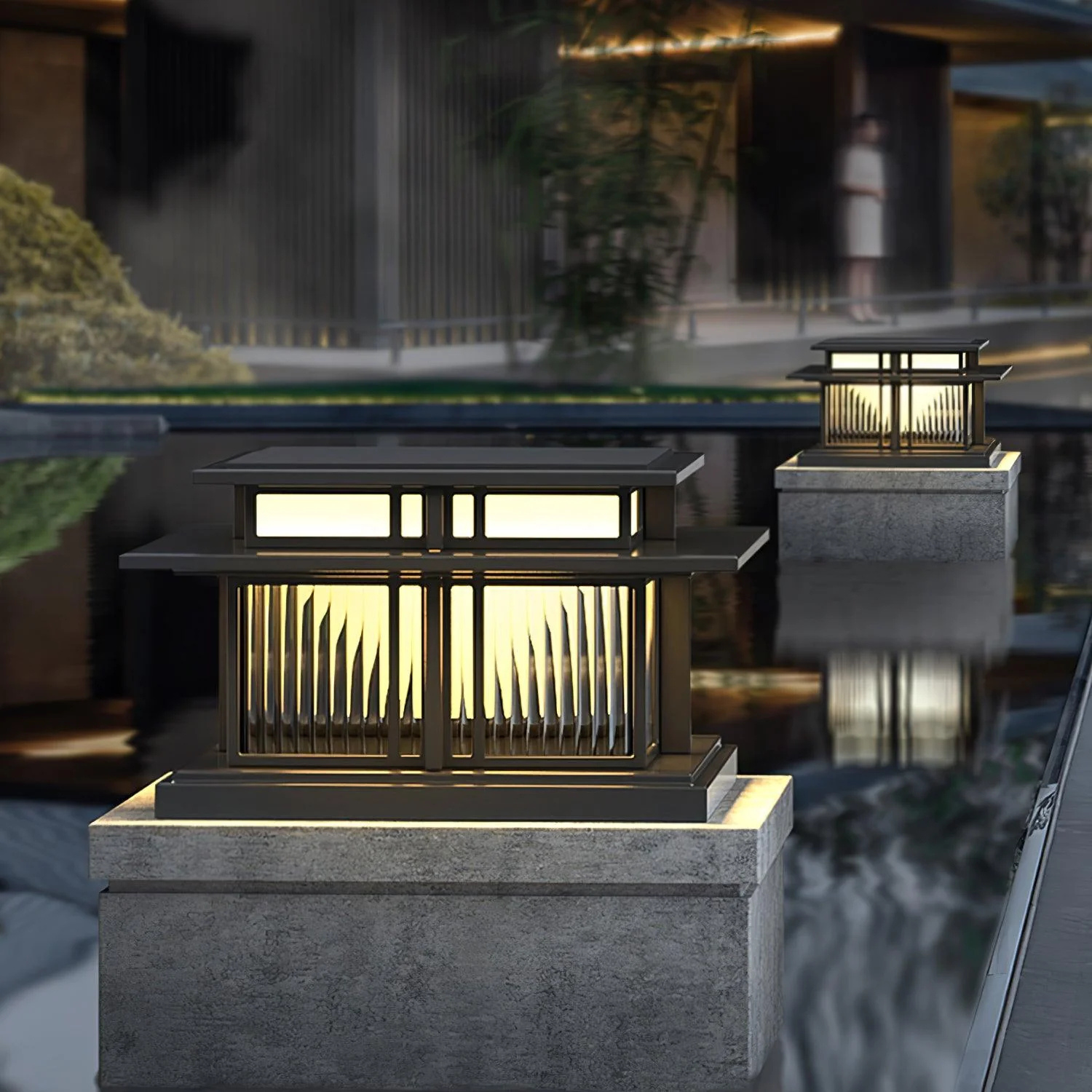 Architectural Outdoor Wall Lantern