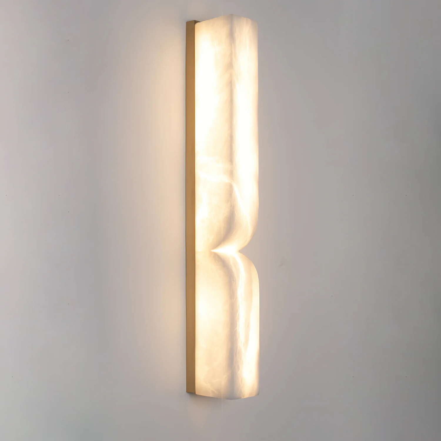 Copper &amp; Marble Wall Lamp