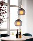 Hand-Blown Glass Pendant Lamp