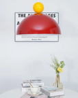 Dome-Shaped Pendant Lamp