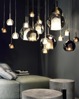 Rounded Glass Pendant Lamp