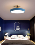 Scandinavian-Japandi Flush Ceiling Lamp