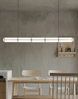Elongated Cylinder Pendant Lamp