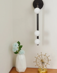 Vertical Globe Wall Lamp