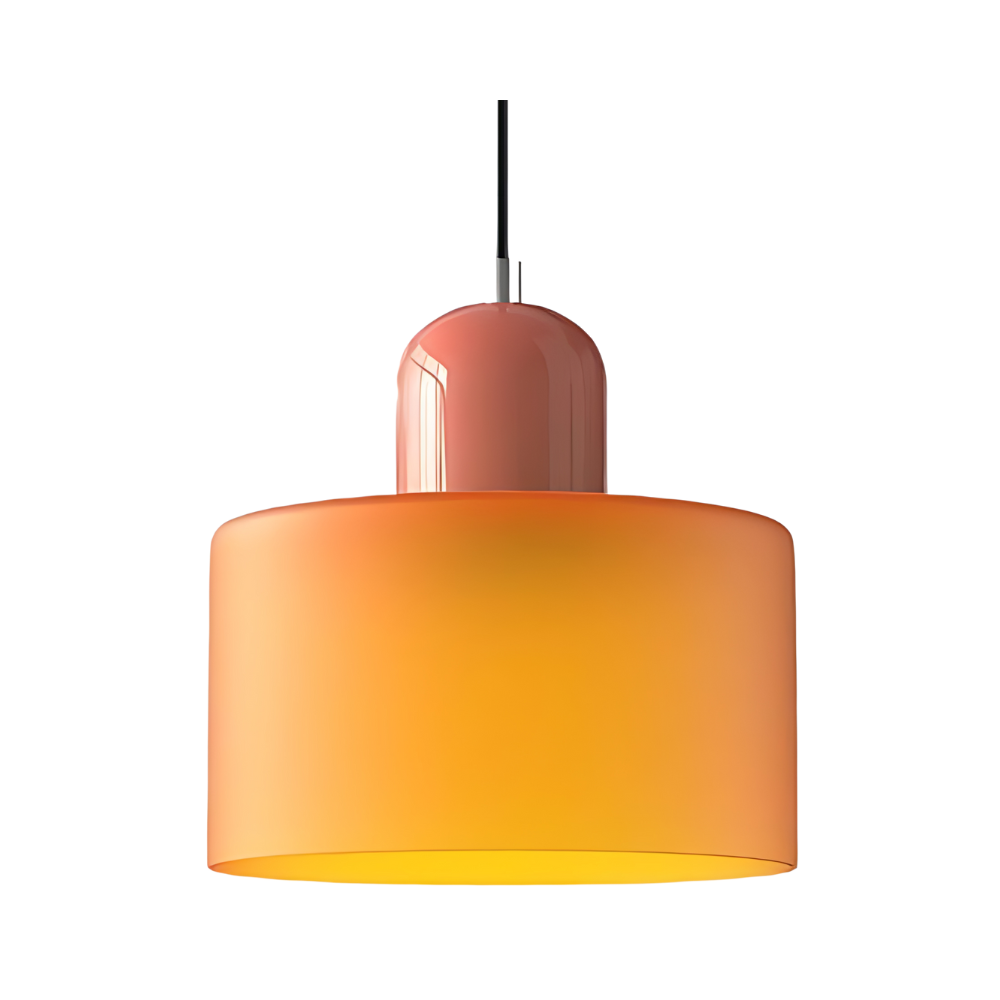 Curved Sculptural Pendant Lamp