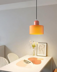 Curved Sculptural Pendant Lamp