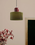 Curved Sculptural Pendant Lamp