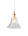 Fluted Glass Pendant Lamp