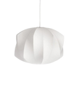 Textured White Pendant Lamp