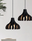 Japandi-Style Sculptural Pendant Lamp