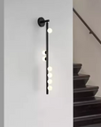 Vertical Globe Wall Lamp