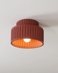 Ribbed Ceiling Lamp