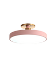Scandinavian-Japandi Flush Ceiling Lamp