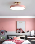 Scandinavian-Japandi Flush Ceiling Lamp