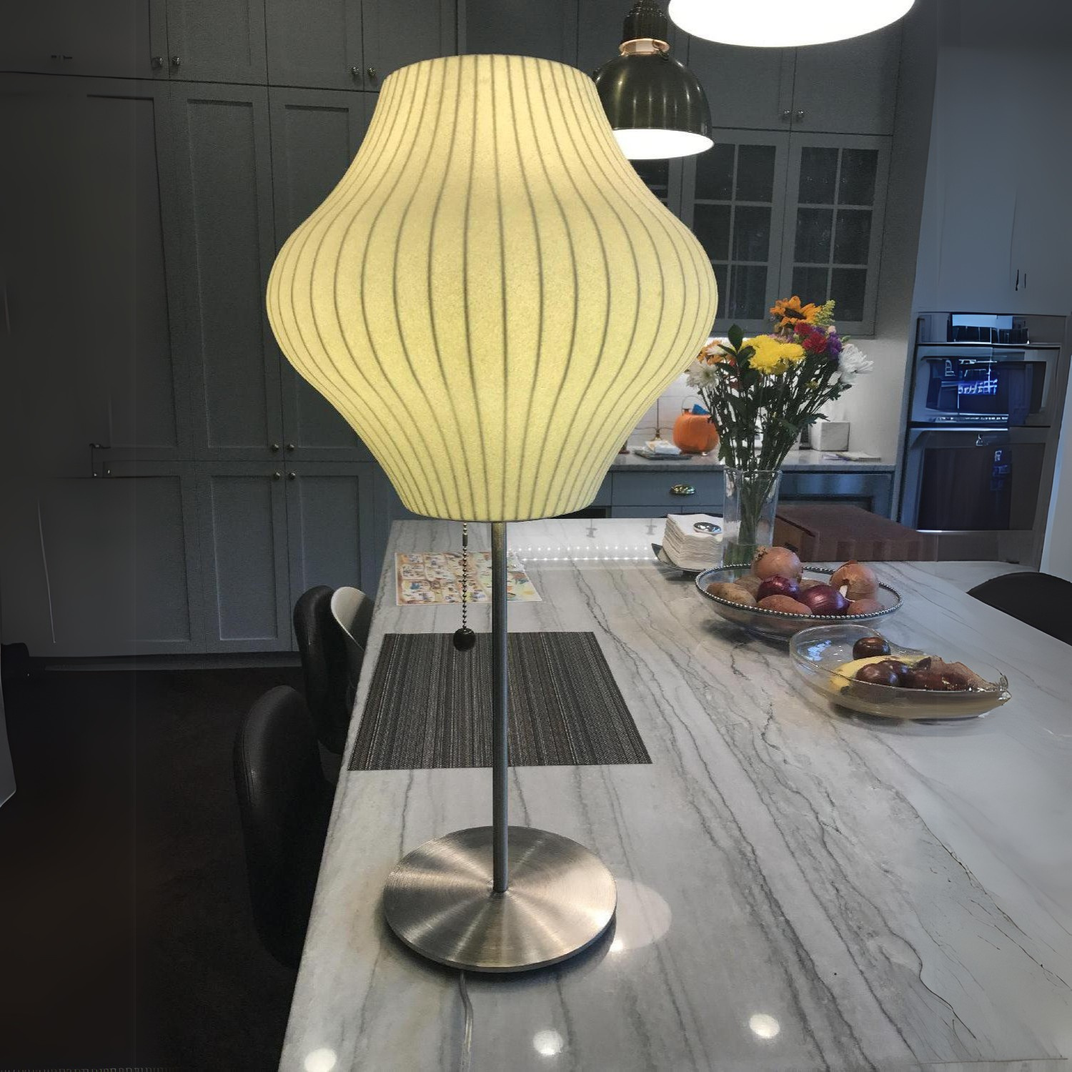 Minimalist Organic Table Lamp