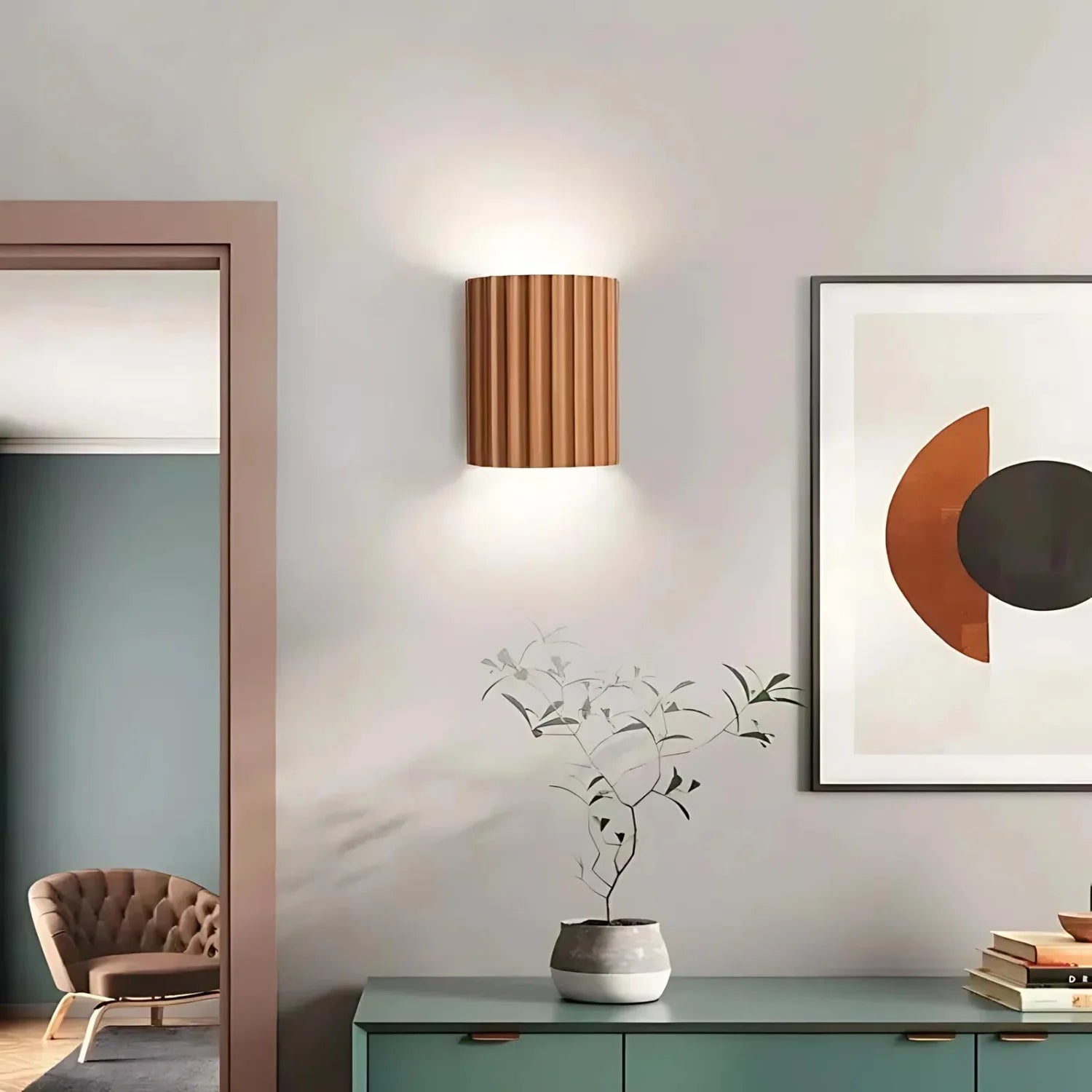 Pleated Murale Wall Lamp
