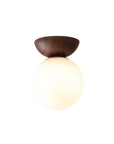 Wood & Glass Japandi Pendant Lamp