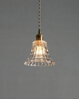 Fluted Glass Pendant Lamp