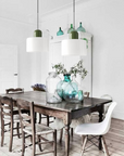 Curved Sculptural Pendant Lamp