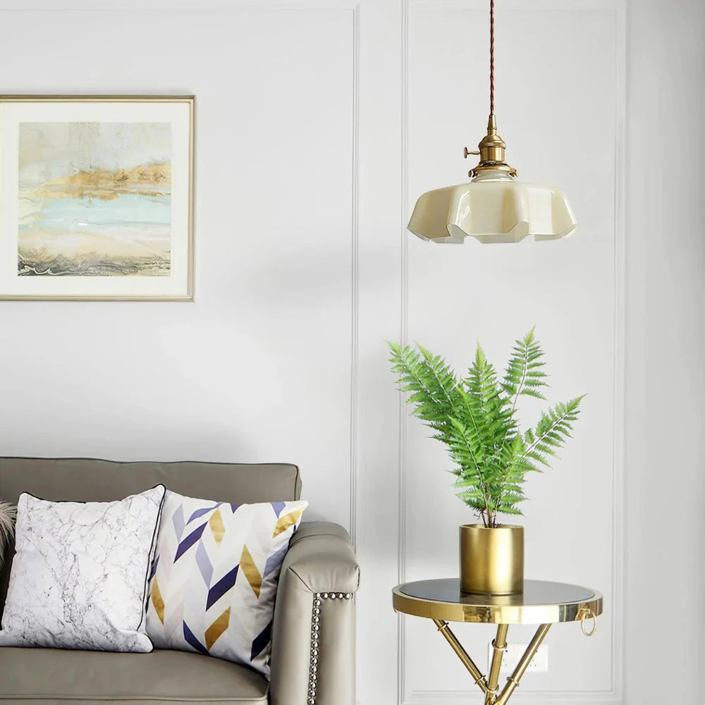 Retro Crown Pendant Lamp