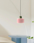 Curved Sculptural Pendant Lamp