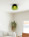 Layered Glass Ceiling Lamp