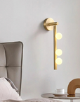 Vertical Globe Wall Lamp