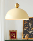 Dome-Shaped Pendant Lamp