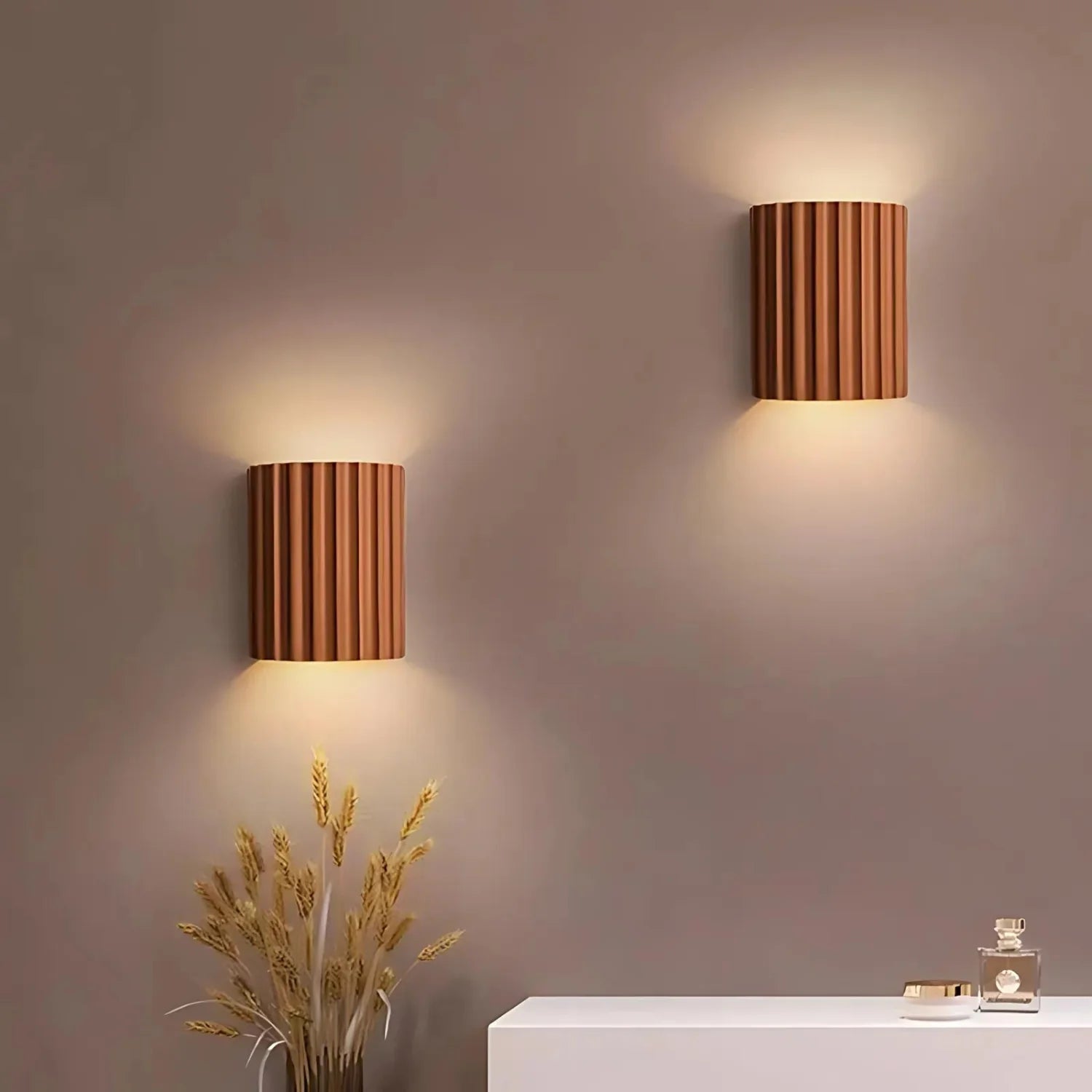 Pleated Murale Wall Lamp