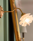 Floral Glass Wall Lamp
