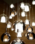 Rounded Glass Pendant Lamp