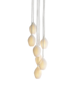 Sculptural Contoured Pendant Lamp