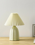 Pleated Table Lamp